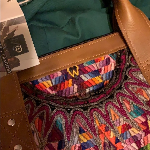 Guatemalan HUIPILCDB bag.     *SOLD* - Picture 4 of 4